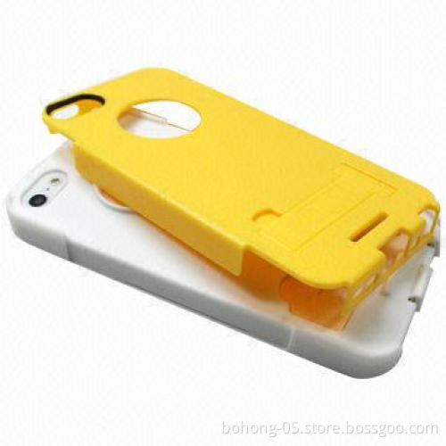Car Mounts/Cases for iPhone 5, Made of TPU + Silicone, Gorgeous Twin Set